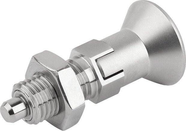 Arretierbolzen Edelstahl Form D