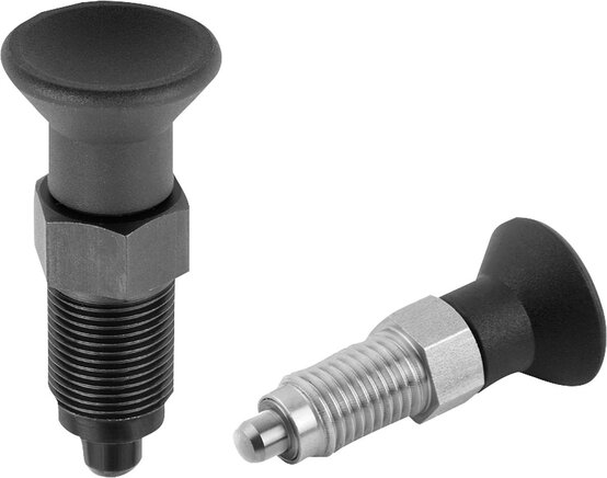 Premium - Arretierbolzen mit zylindrischem Arretierstift, Form A