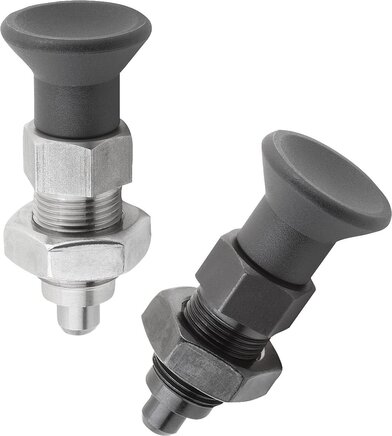 Premium - Arretierbolzen mit zylindrischem Arretierstift, Form B