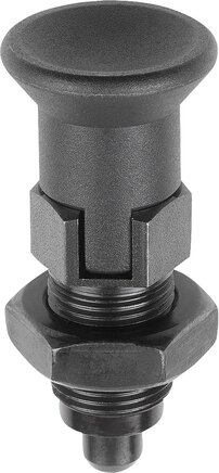 Premium - Arretierbolzen mit zylindrischem Arretierstift, Form D