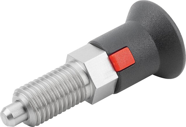 Arretierbolzen mit Verriegelung, Form A