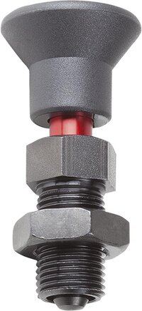 Arretierbolzen mit Verriegelungsmarkierung, Form B