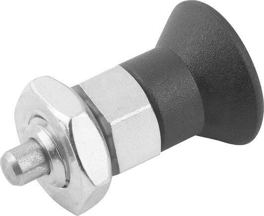 Arretierbolzen ECO, kurze Ausführung, Form B