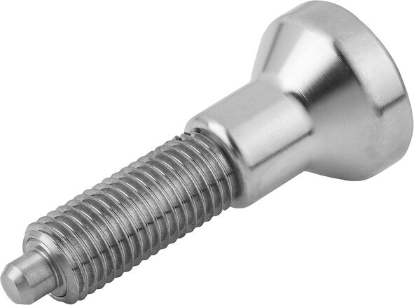 Arretierbolzen Edelstahl ohne Bund Form G