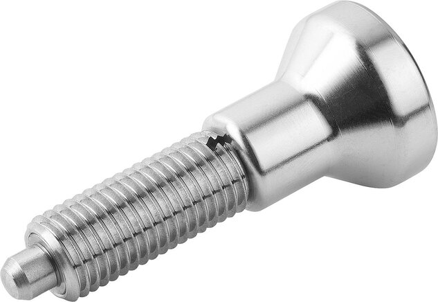 Arretierbolzen Edelstahl ohne Bund Form G