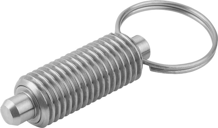 Arretierbolzen ohne Bund Form T