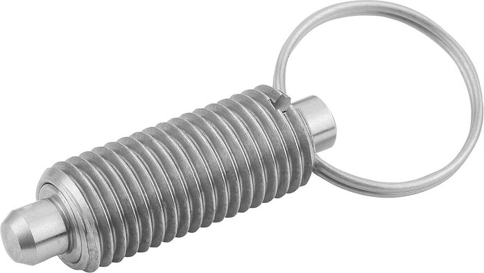 Arretierbolzen ohne Bund Form T