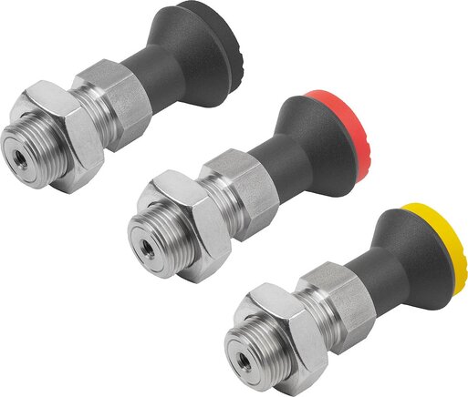 Betätigungselemente für Arretierbolzen mit Fernbetätigung