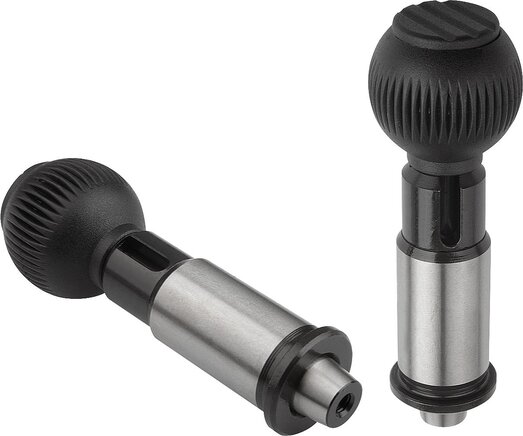 Präzisions-Arretierbolzen mit konischem Arretierstift, Form A, Standard