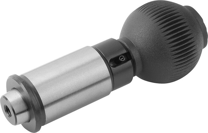 Präzisions-Arretierbolzen mit konischem Arretierstift, Form B, arretierbar