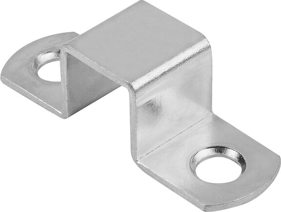 Schließbleche, Stahl oder Messing für Riegel mit Rückstellfeder