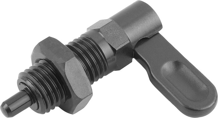 Sperrriegel mit Anschlag, Form B und D