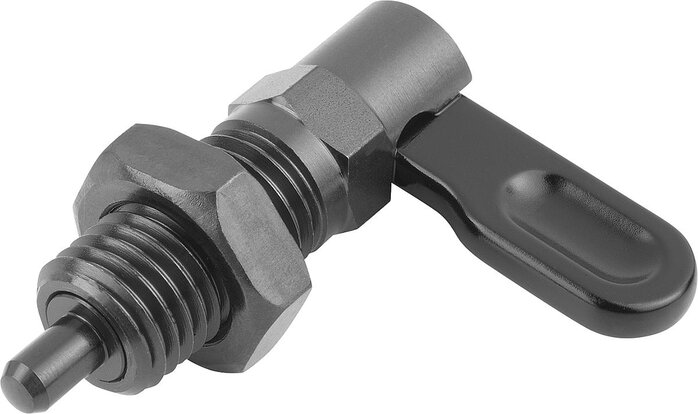 Sperrriegel mit Anschlag, Form B und D