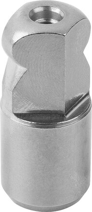 Aufnahmebolzen mit Kugelansatz, abgeflacht, Form C
