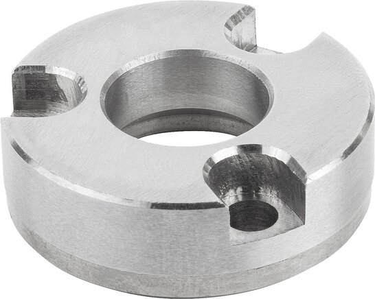 Aufnahmebuchsen Edelstahl Form B (vorderseitig geschraubt)