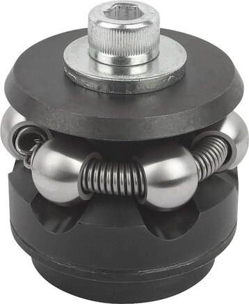 Zentrierspanner mit Kugeln, Form A