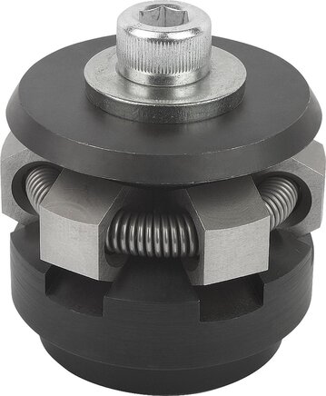 Zentrierspanner mit Sechskant, Form B