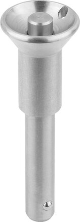 Kugelsperrbolzen mit Pilzgriff Edelstahl