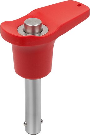 Kugelsperrbolzen mit L-Griff mit hoher Scherfestigkeit