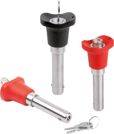 Kugelsperrbolzen abschließbar