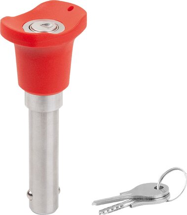 Kugelsperrbolzen abschließbar