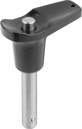 Kugelsperrbolzen mit L-Griff mit hoher Scherfestigkeit