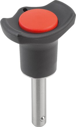 Kugelsperrbolzen, Form A, Metallbund