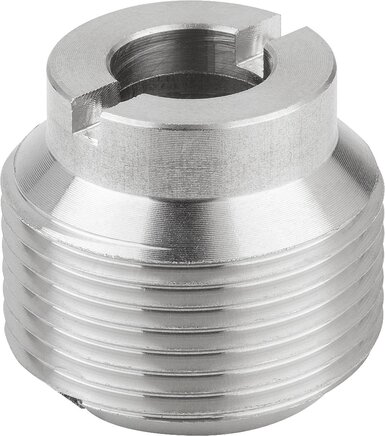 Aufnahmebuchsen Edelstahl für Kugelsperrbolzen mit Kopfarretierung