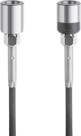 Positionierbuchsen Stahl oder Edelstahl mit Zustandssensor, Form D, glatt