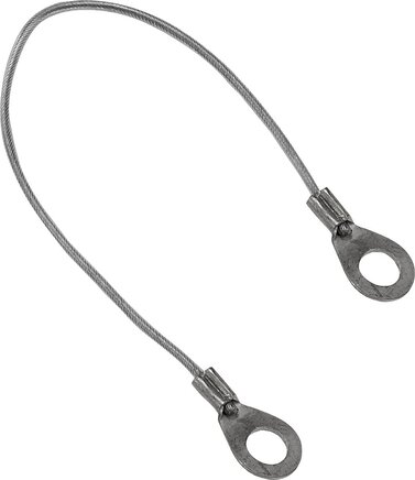 Halteseile Form B, beidseitig mit Quetschkabelschuh