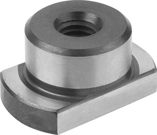 Nutensteine mit zylindrischer Fixierung