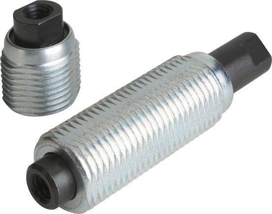 Federnde Zug- und Druckstücke