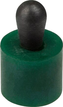 Federnde Seitendruckstücke mit Kunststofffeder, Druckbolzen aus Stahl