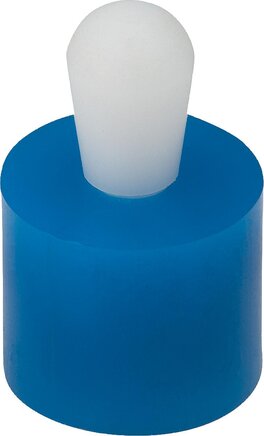 Federnde Seitendruckstücke mit Kunststofffeder, Druckbolzen aus POM