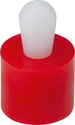 Federnde Seitendruckstücke mit Kunststofffeder, Druckbolzen aus POM