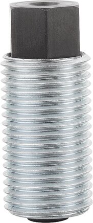 Federnde Zug- und Druckstücke mit Verdrehsicherung Form I