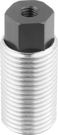 Federnde Zug- und Druckstücke mit Verdrehsicherung Form I