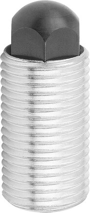 Federnde Zug- und Druckstücke mit Verdrehsicherung Form H