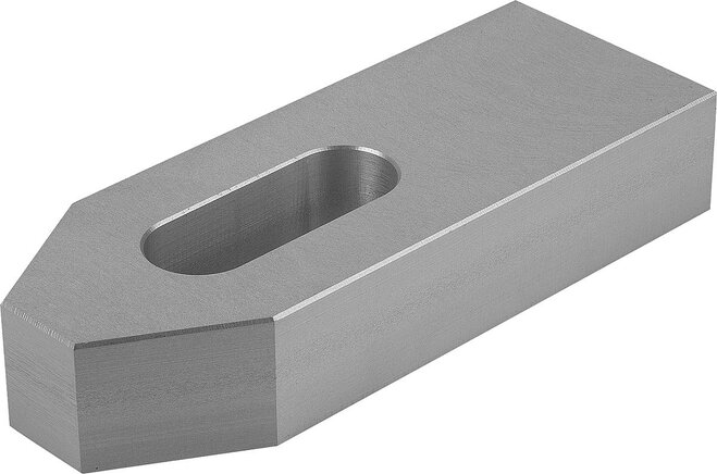 Spanneisen flach ähnlich DIN 6314, Stahl und Aluminium