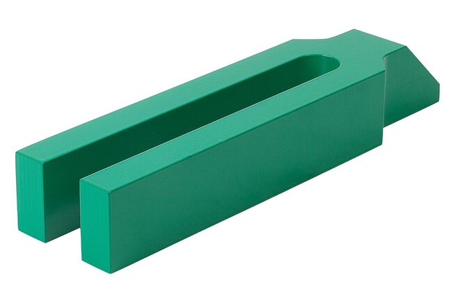 Spanneisen gabelförmig mit Nase Stahl und Aluminium