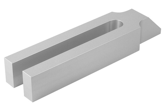 Spanneisen gabelförmig mit Nase Stahl und Aluminium