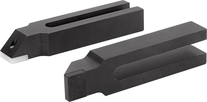 Spanneisen gabelförmig mit Nase und Schoneinsatz