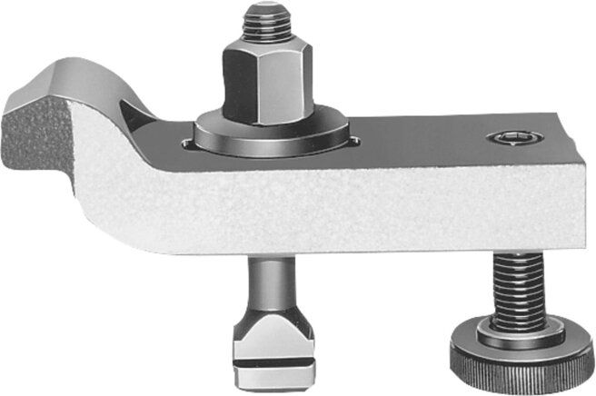 Spanneisen verstellbar gekröpft mit Schrauben