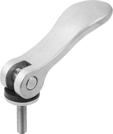 Exzenterhebel Edelstahl mit Außengewinde