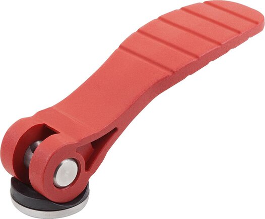 Exzenterhebel mit Kunststoffgriff mit Innengewinde, Stahl oder Edelstahl