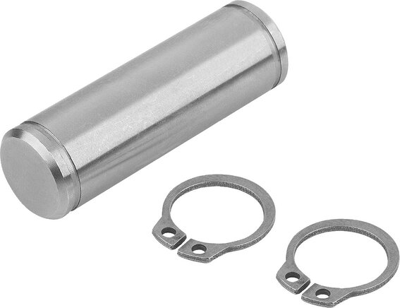 Achsbolzen Stahl oder Edelstahl