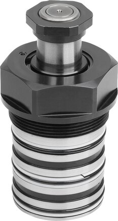 Schwenkspanner hydraulisch, doppelt / einfach wirkend mit Federrückstellung, Form C, Einschraubgewinde