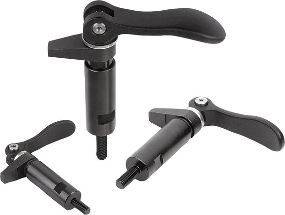 Spannhaken mit Bund und Exzenterhebel