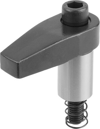 Spannhaken geschliffen Form B