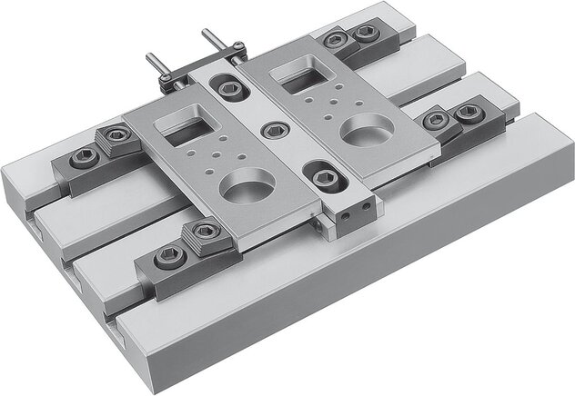 Spann-Exzenterschrauben mit Klemmstück mit Auflage